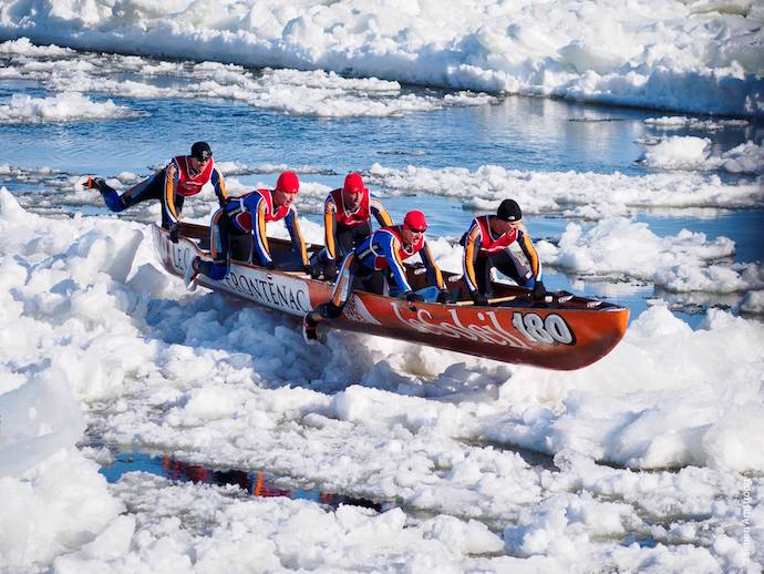 deporte en la nieve