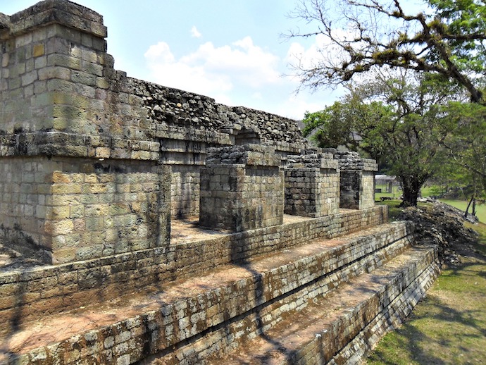 yacimiento arqueológico de Copán en Honduras