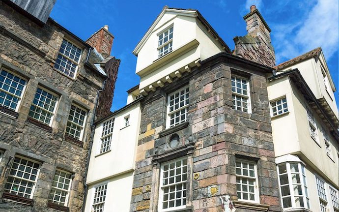 casa histórica de Edimburgo