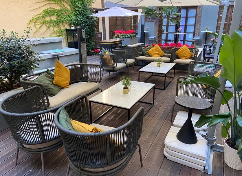 Patio Foto