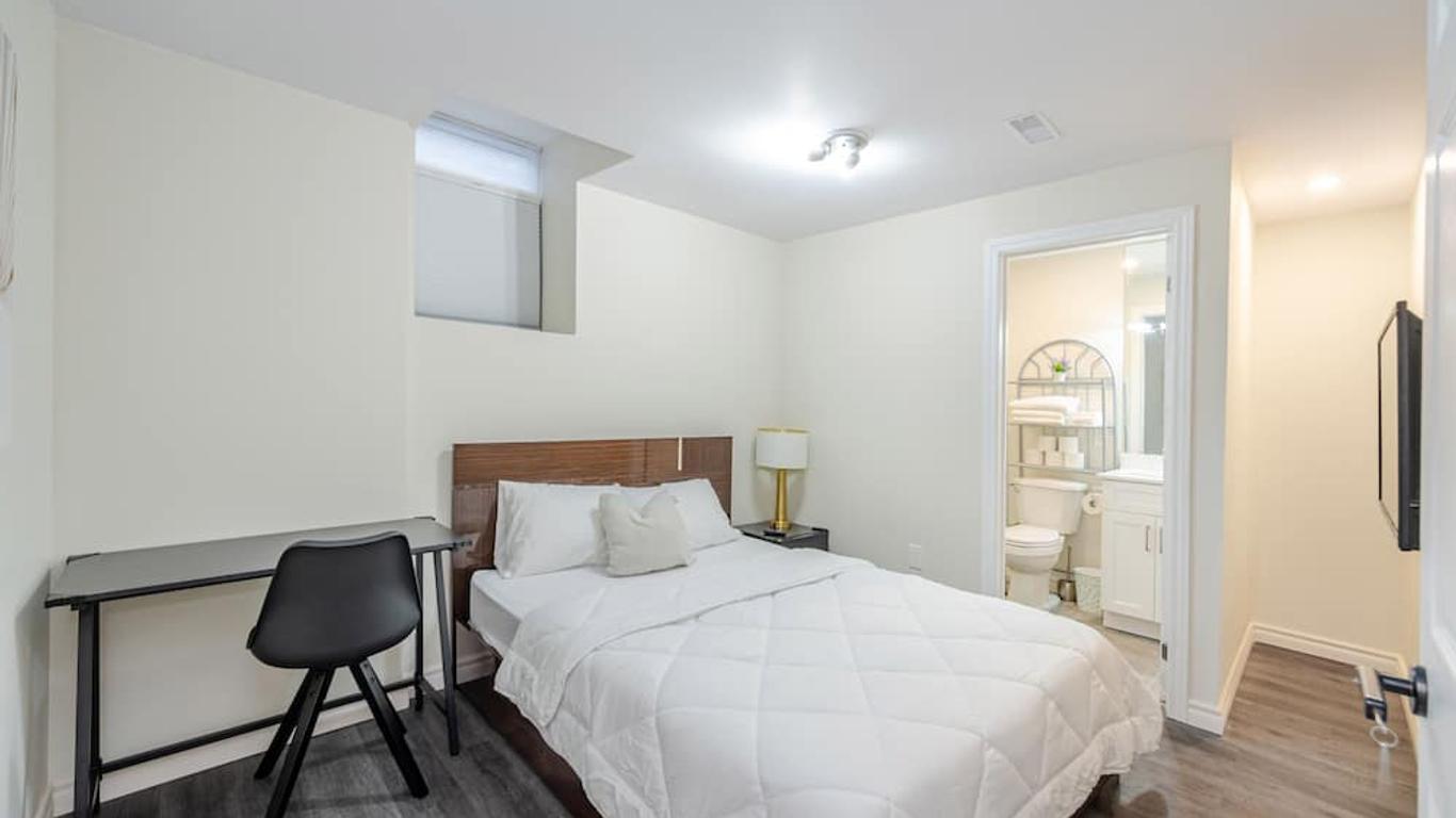 Private basement bedrooms in Oakville