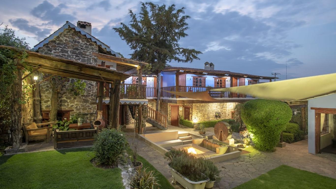 La Casa Azul Huasca & Restaurante La Terraza