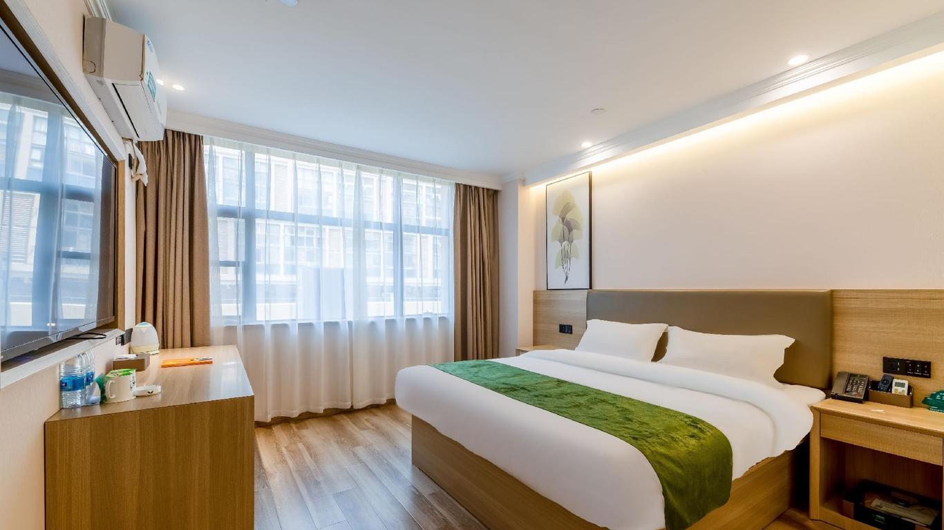 Greentreeinn Suzhou Dushulake Shuangyinfinancial City Hotel