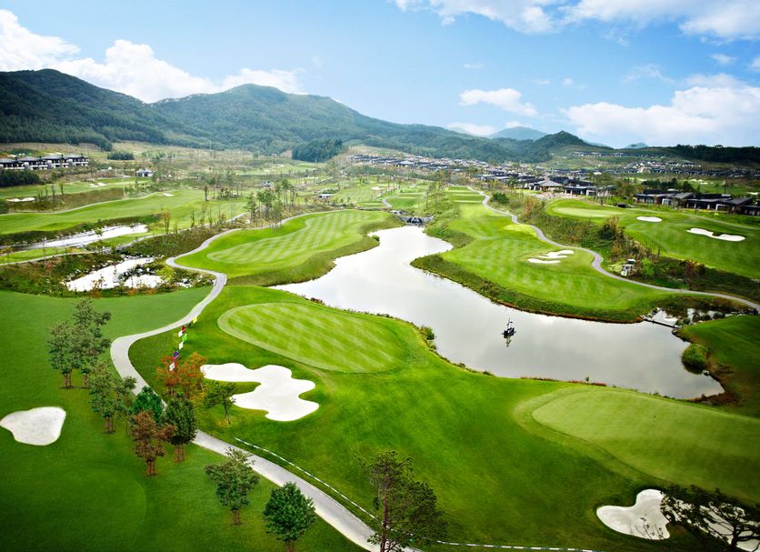 Campo de Golf Foto