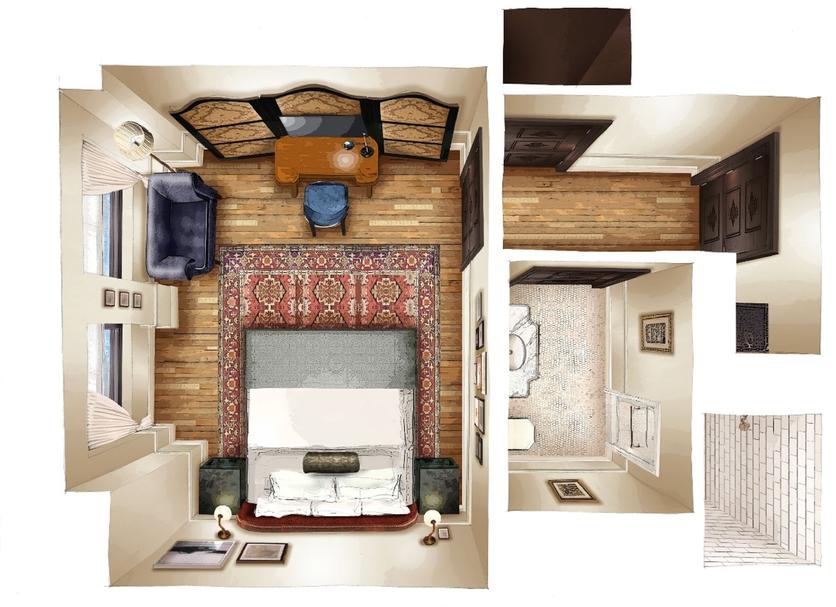 Servicio de la habitación Foto