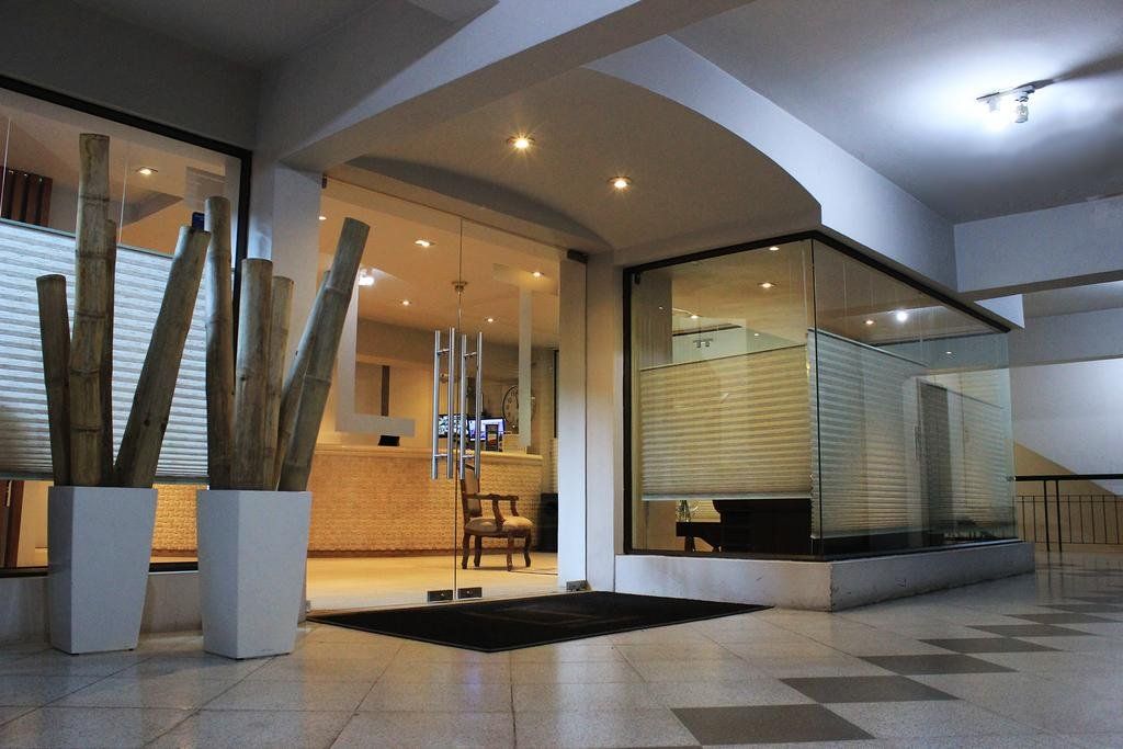Entrada del hotel