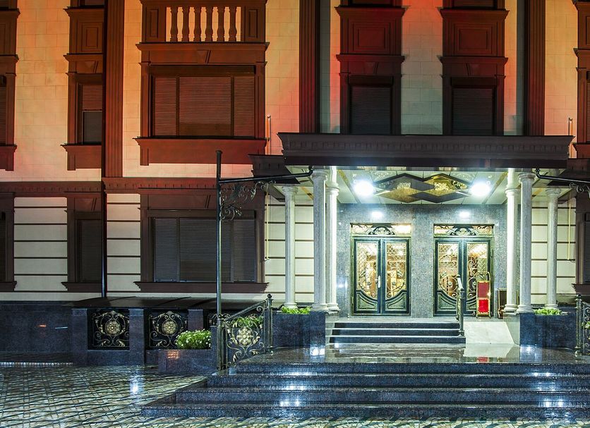Entrada del hotel Foto