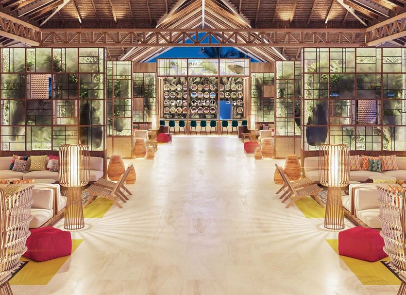 Entrada del hotel Foto