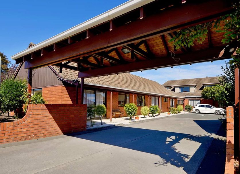 Entrada del hotel Foto